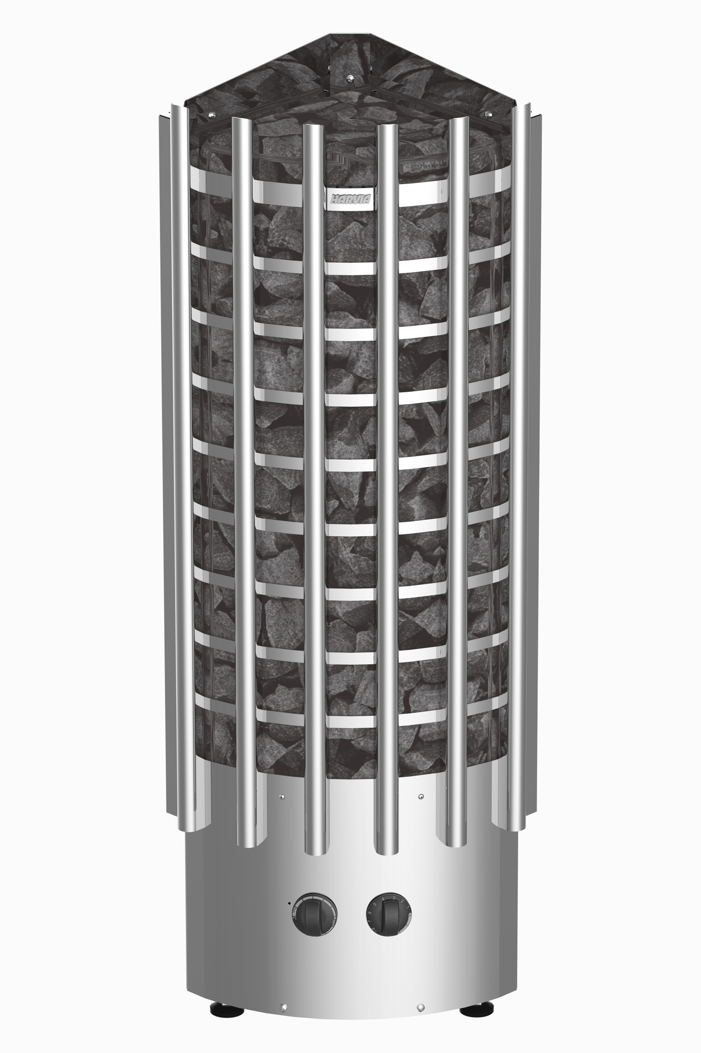 Электрическая печь Harvia Glow Corner TRC70 со встроенным пультом