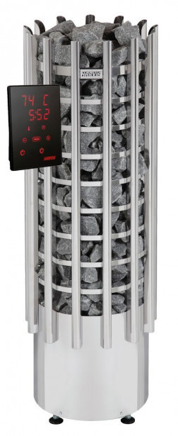Электрическая печь Harvia Glow TRT90XE Steel без пульта