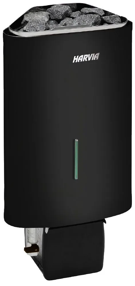 Электрическая печь Harvia Delta Combi D29SE black без пульта, с парогенератором