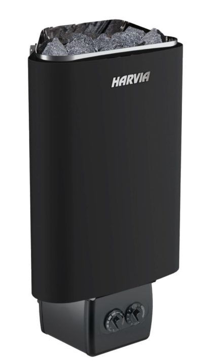Электрическая печь Harvia Delta D23 black со встроенным пультом