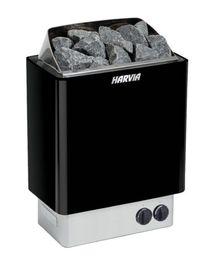 Электрическая печь Harvia Trendi Kip 45 T Black со встроенным пультом