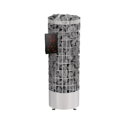 Электрическая печь HARVIA Cilindro Cilindro PC90XW Steel с выносным пультом WiFi