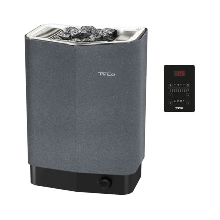 Электрическая печь Tylo Sense 10 серого цвета, с пультом Pure (арт. 61001562)