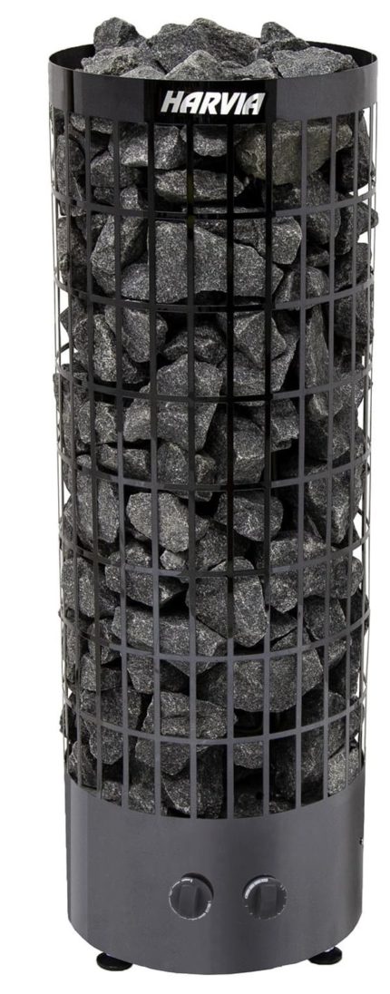 Электрическая печь Harvia Cilindro PC70 black встроенным пультом