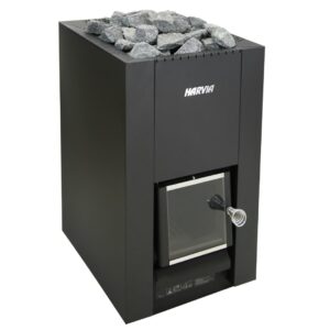 Дровяная печь для бани Harvia 16 Black без выносной топки
