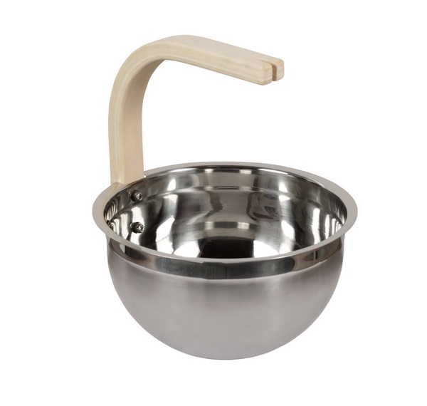 Ведро Sawo 373-MA (3 л, осина, из нержавейки)