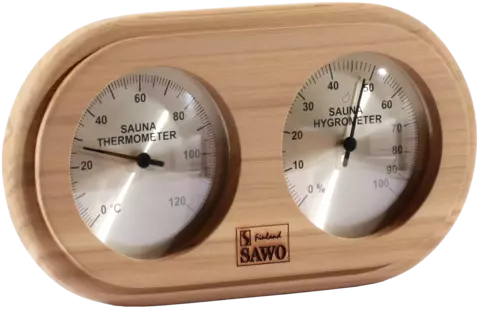 Термогигрометр для бани Sawo 222-THD
