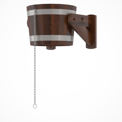 Обливное устройство BentWood из дуба 20 литров (дуб морёный)