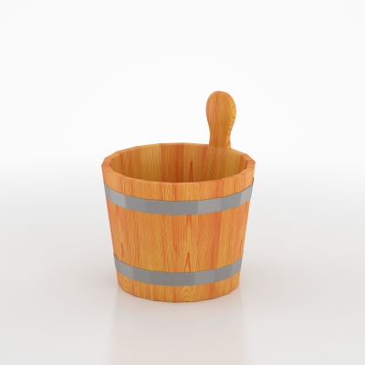 Ушат для бани BentWood (лиственница натуральная)