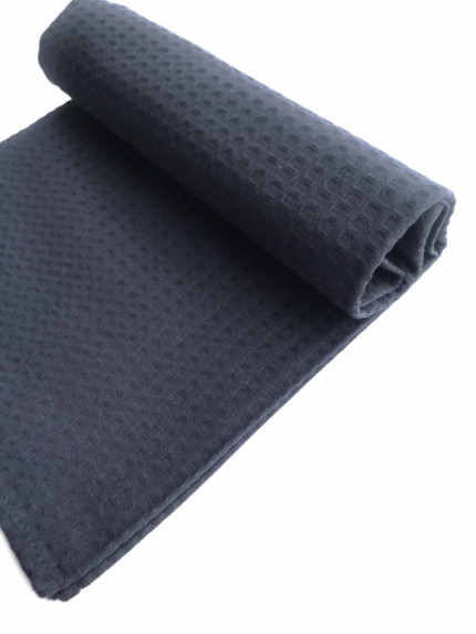 Подстилка для бани Linen Steam Дельфин (45х150 см, графит, 100% хлопок)