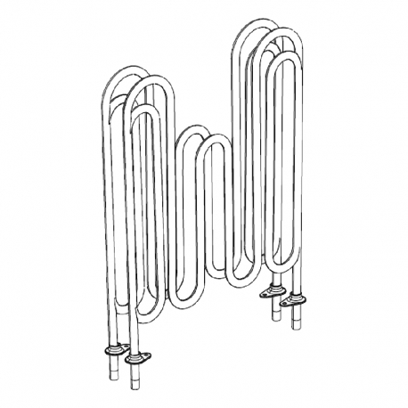 ТЭН для печи Tylo Compact 2/4 (комплект 2 шт., 24.7 Ом) 96000161