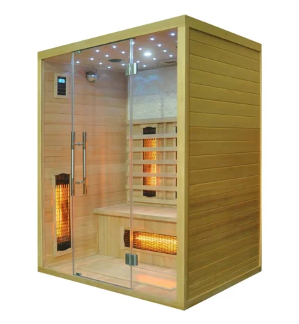 ИК кабина SaunaMagic Glass RCS Medium трехместная